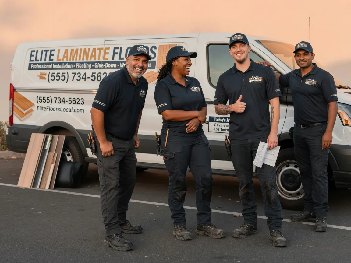 Laminate flooring installation company in Bivins, TX